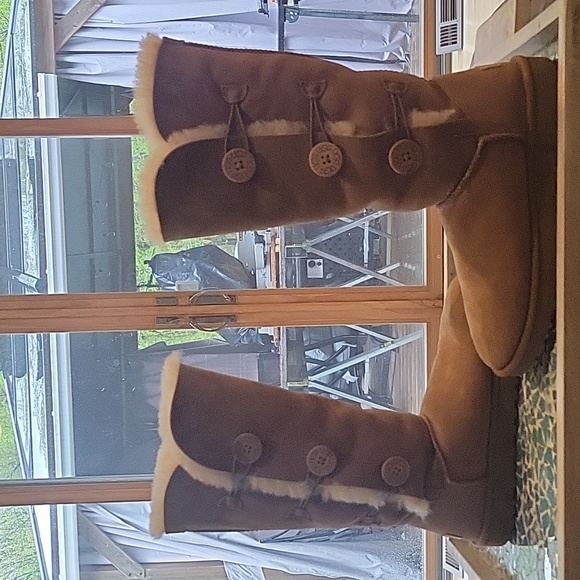 Ugg Bailey Button Triplet Tall Boots - Picture 2 of 16